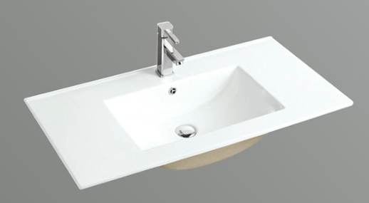 умывальник ceramalux 9090e 91,5x46,5 белый