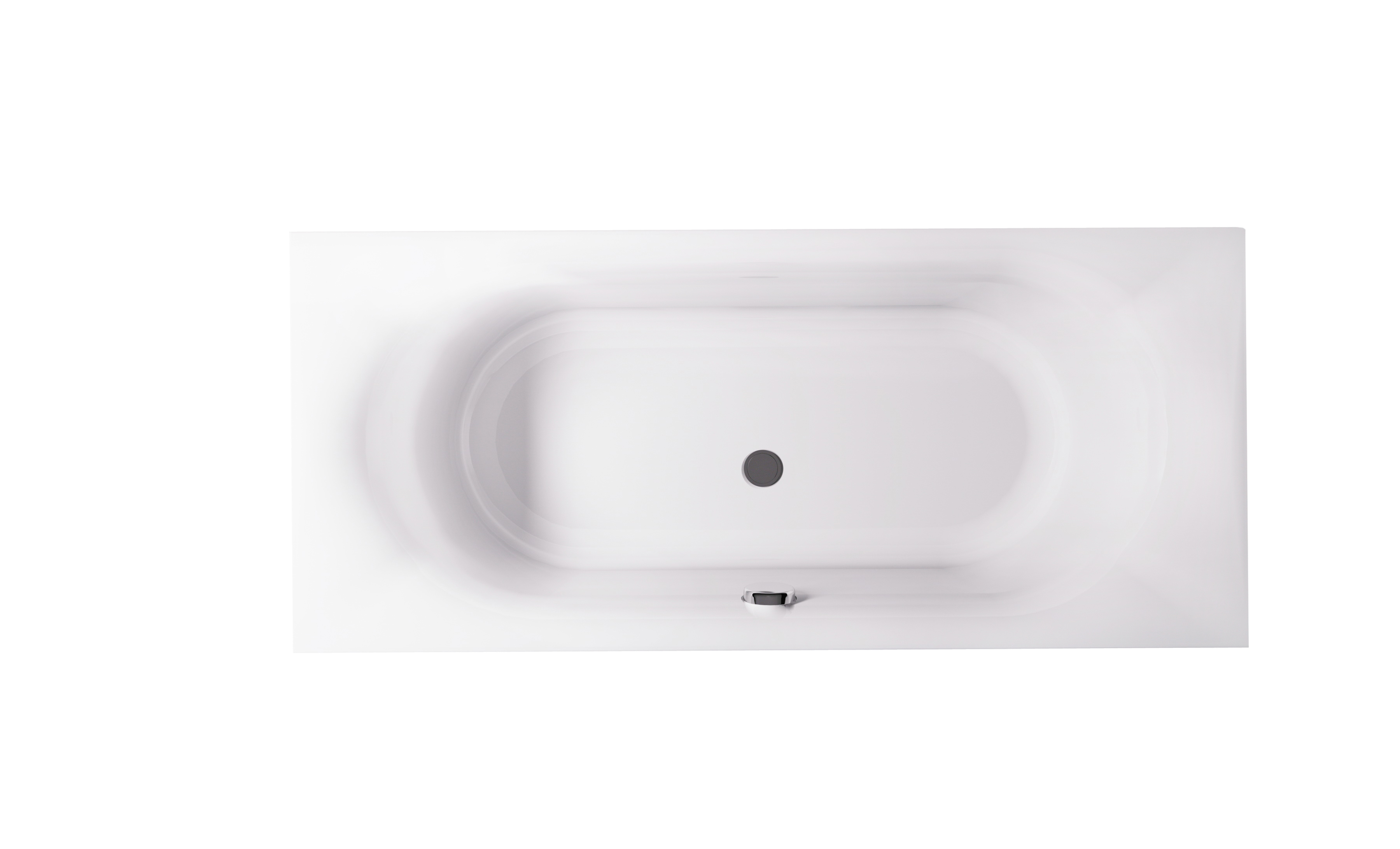 ванна из искусственного камня astra-form лира 170x74 белый матовый, solid surface