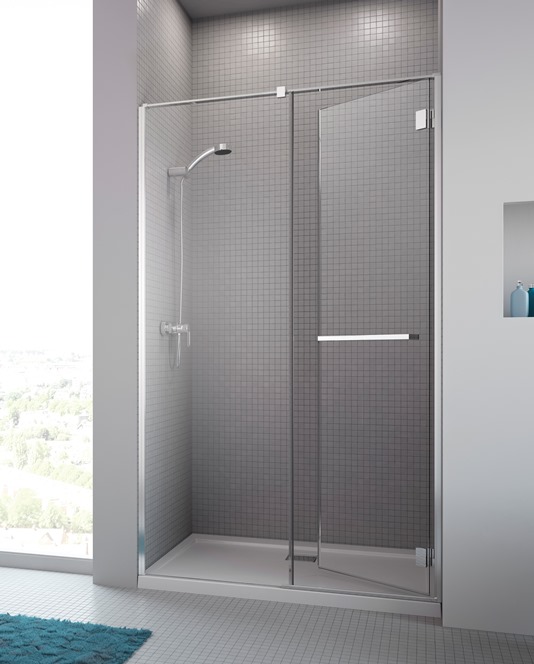 душевая дверь radaway carena dwj 100x195 стекло прозрачное