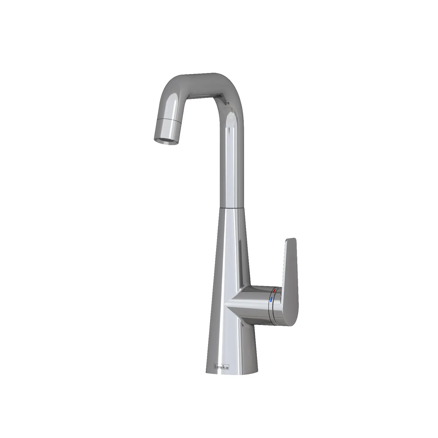 смеситель для кухни teska teco e4206 хром