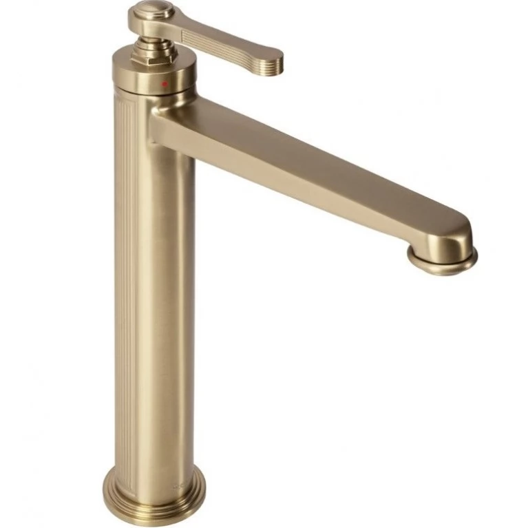 смеситель для умывальника rea monaco brushed gold матовое золото
