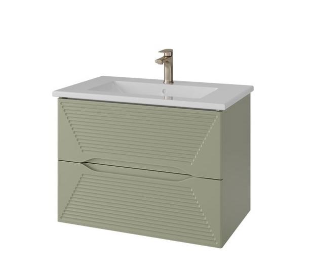 тумба подвесная caprigo modo terza 80 35613-sf024 фисташка