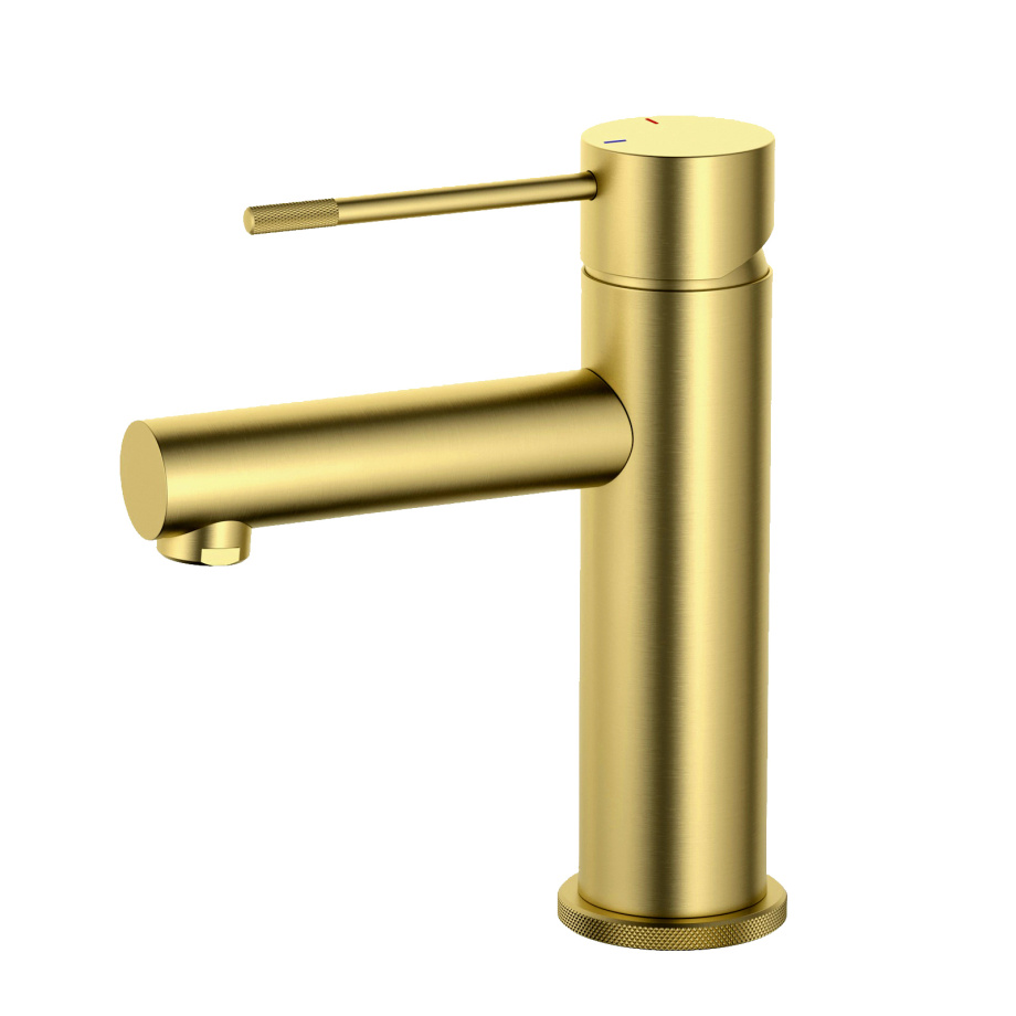смеситель для умывальника timo saona 2361/20f brushed brass (шлифованное золото)