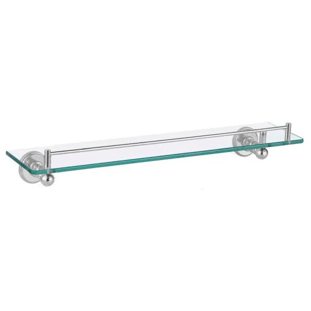 полка стеклянная vivi felice classico n 1020 хром