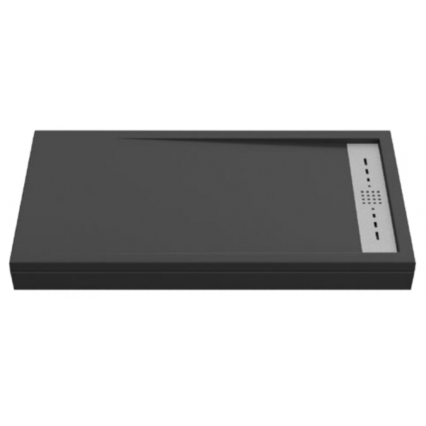 душевой поддон gooddoor stella 160x90 черный