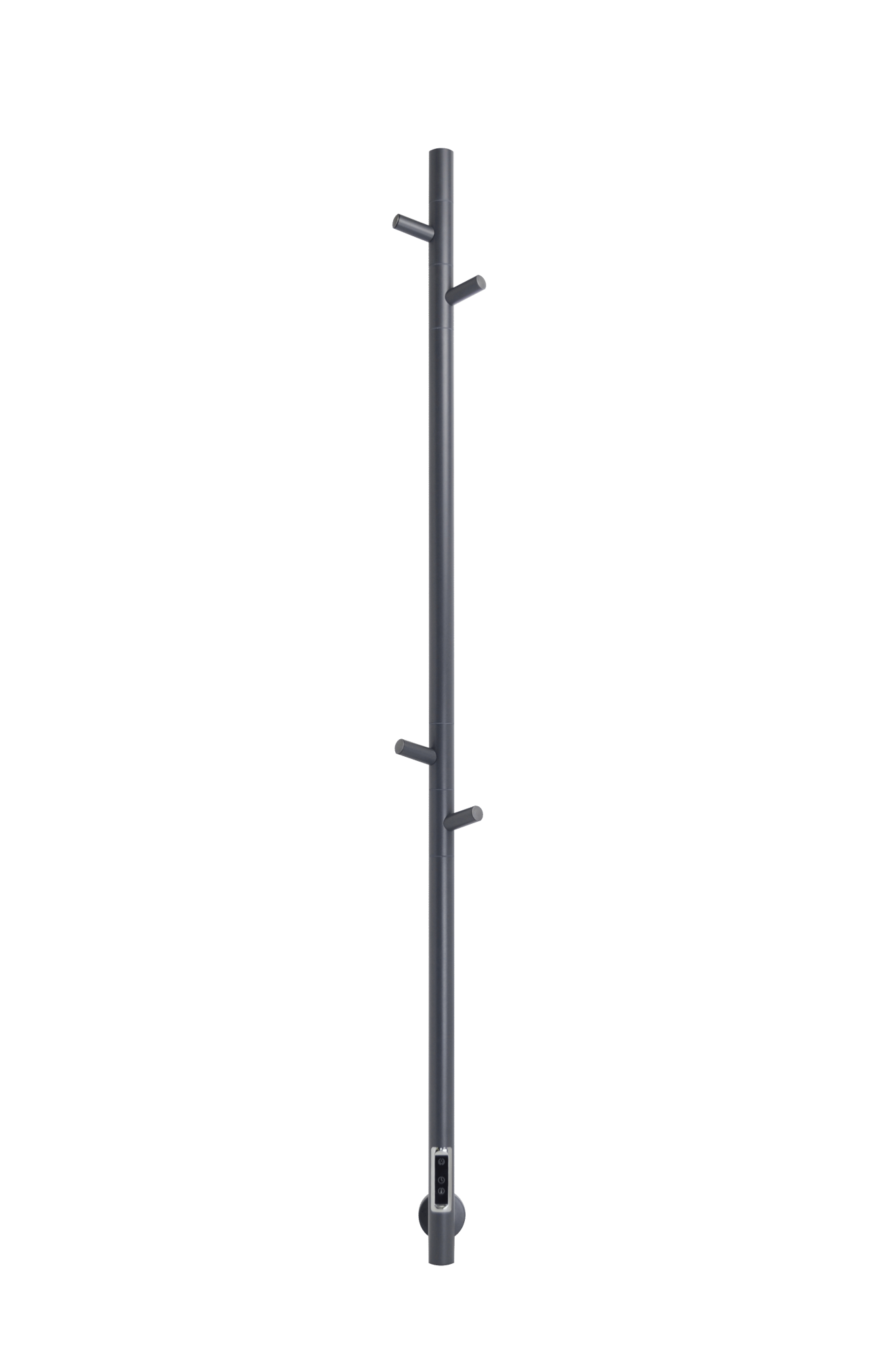полотенцесушитель электрический gloss & reiter primum тип.e2 l.15x140.h4 graphite (таймер)
