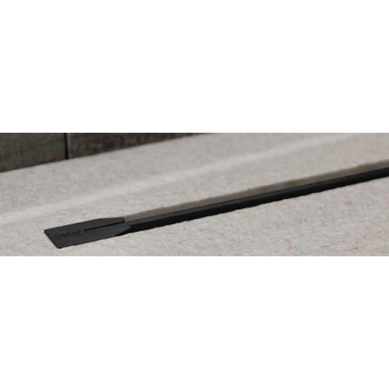 душевой лоток pestan confluo slim line 750 black matte черный матовый