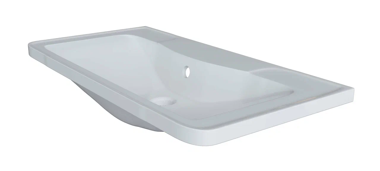 умывальник madera adel 4627173210256 90x46 белый глянец