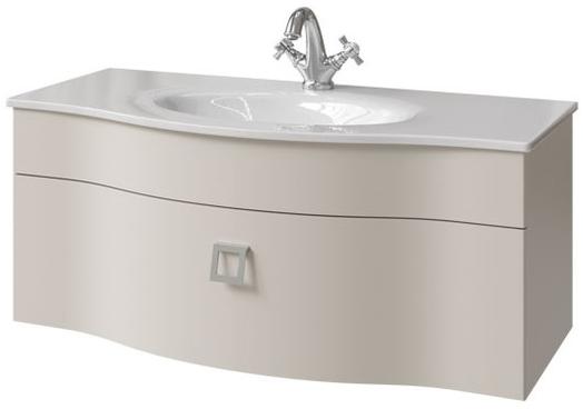 тумба подвесная caprigo nokturn 100 1314-sf023 бежевый матовый