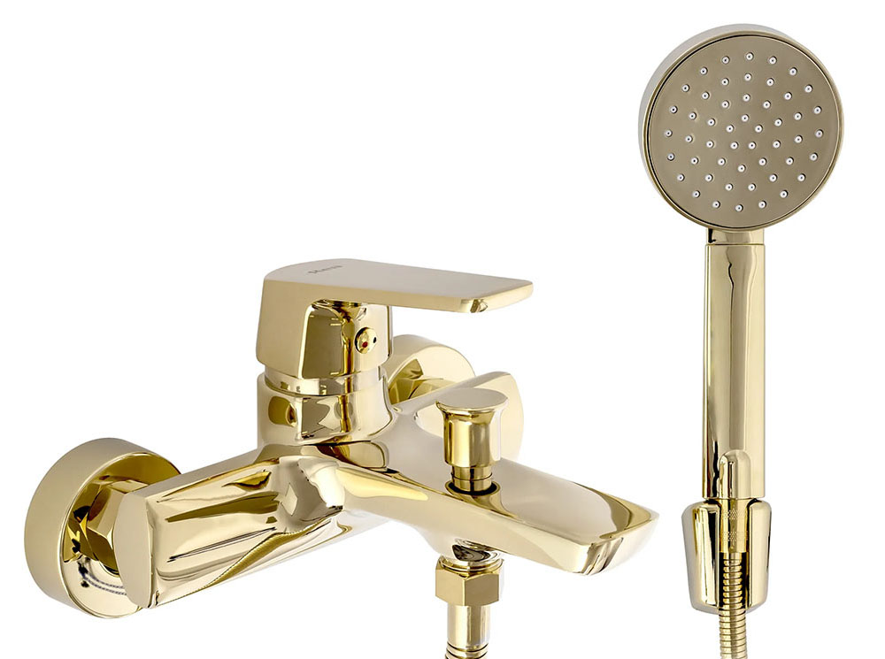 смеситель для ванны rea rusel gold rea-b2034