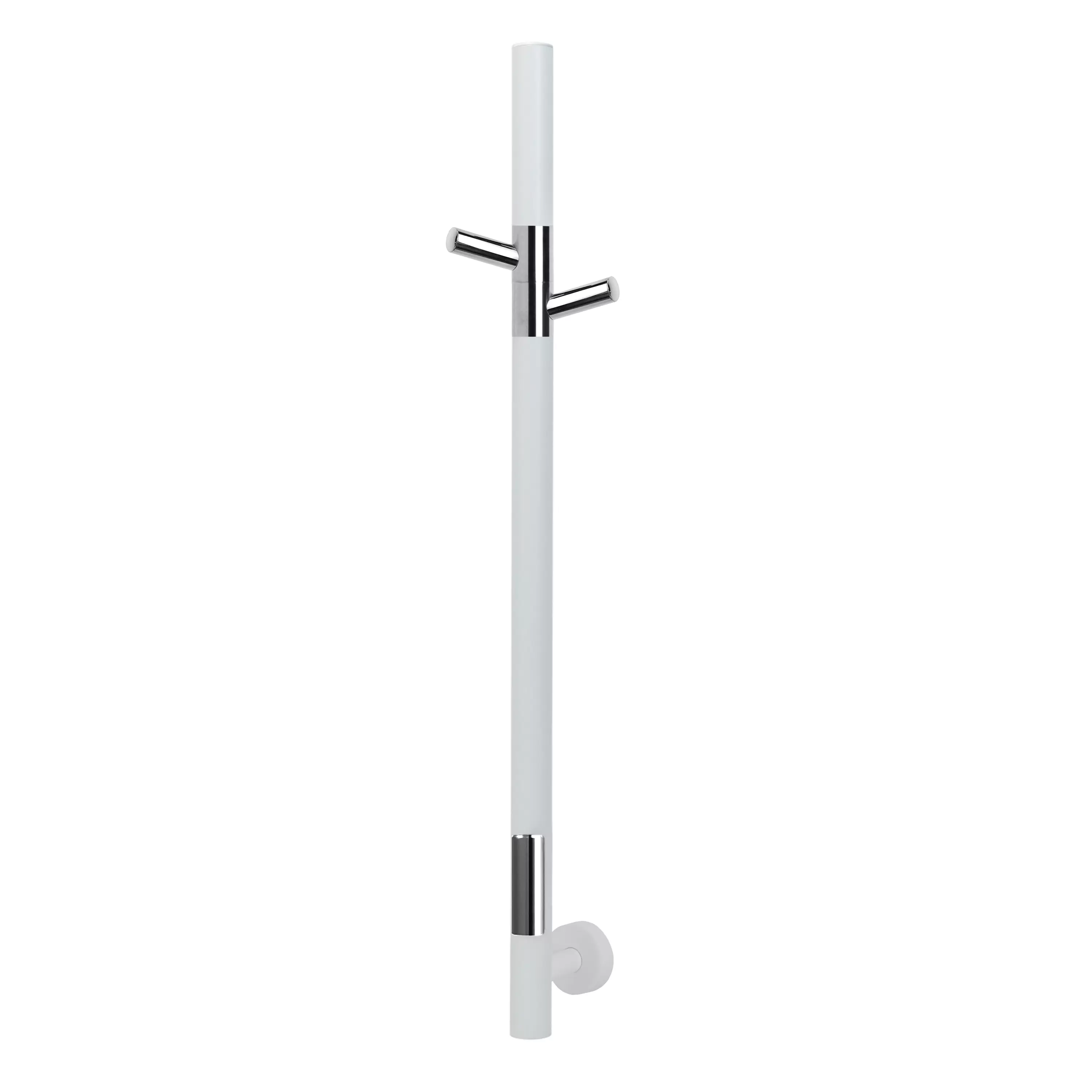 полотенцесушитель электрический gloss&reiter enkel.e2.l.15х75.h2 таймер, белый/хром
