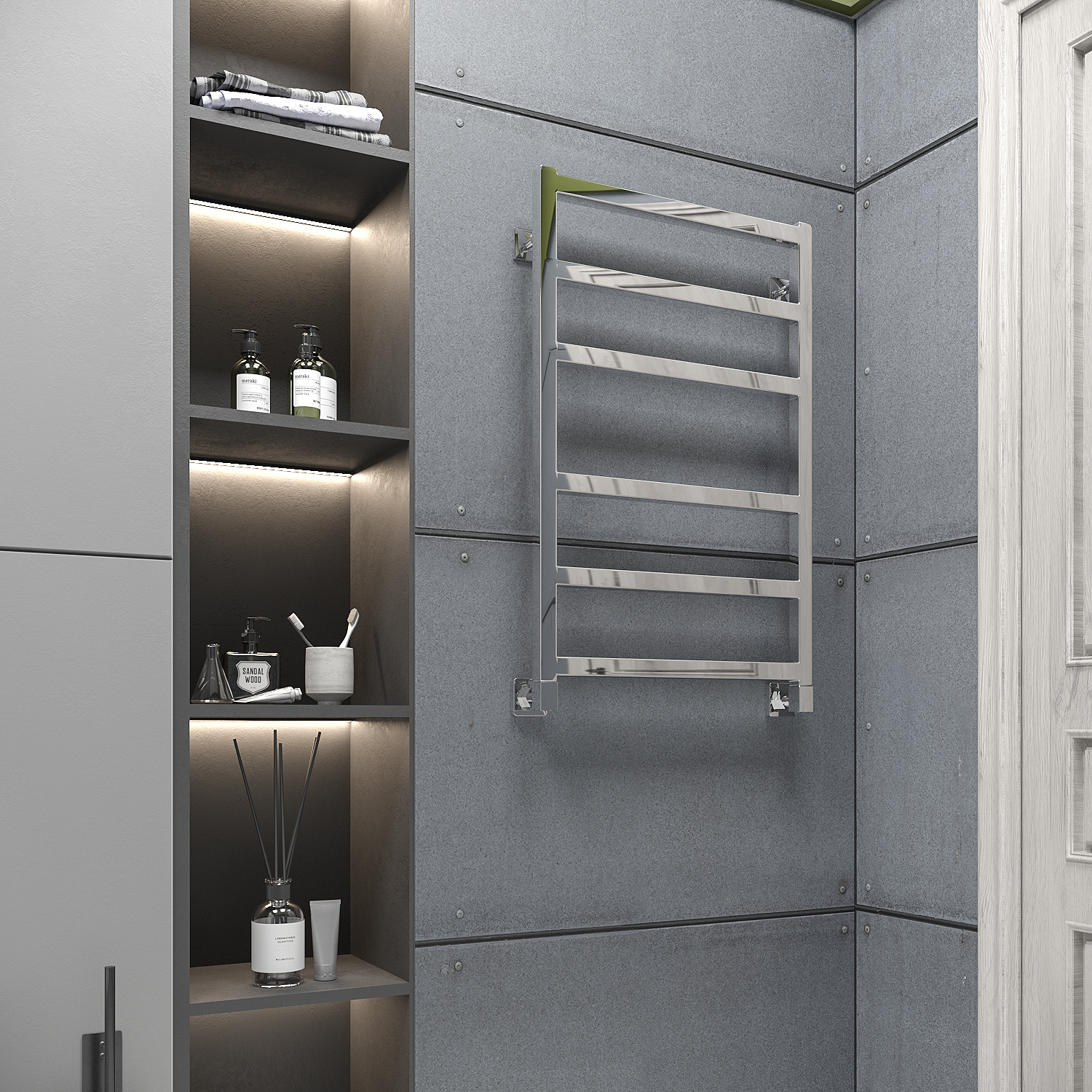 полотенцесушитель водяной stinox ancona 50x80