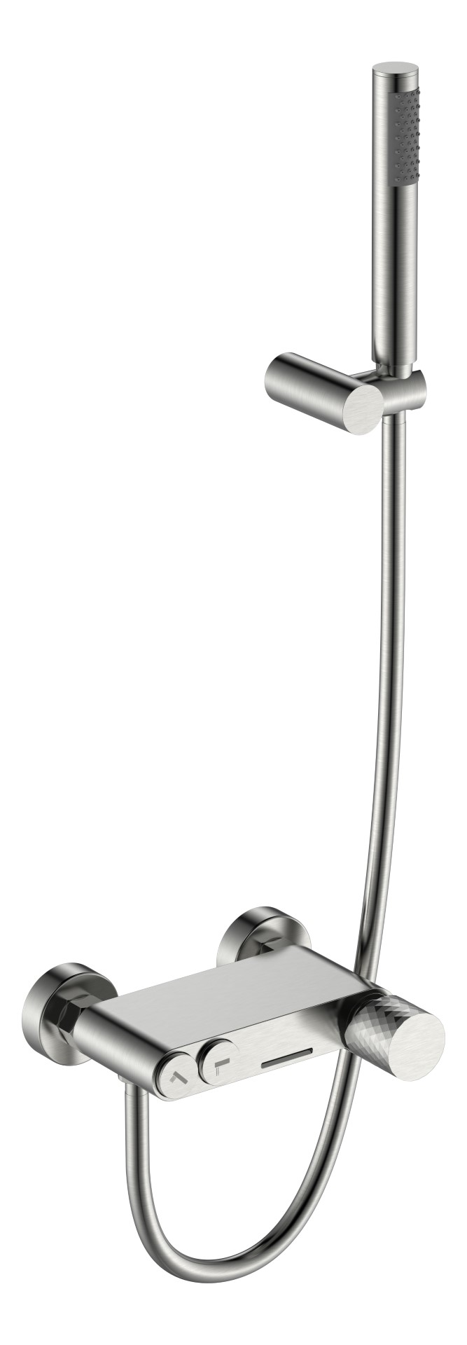 душевая система boheme stick diamond nikel brush 123-nb брашированный никель