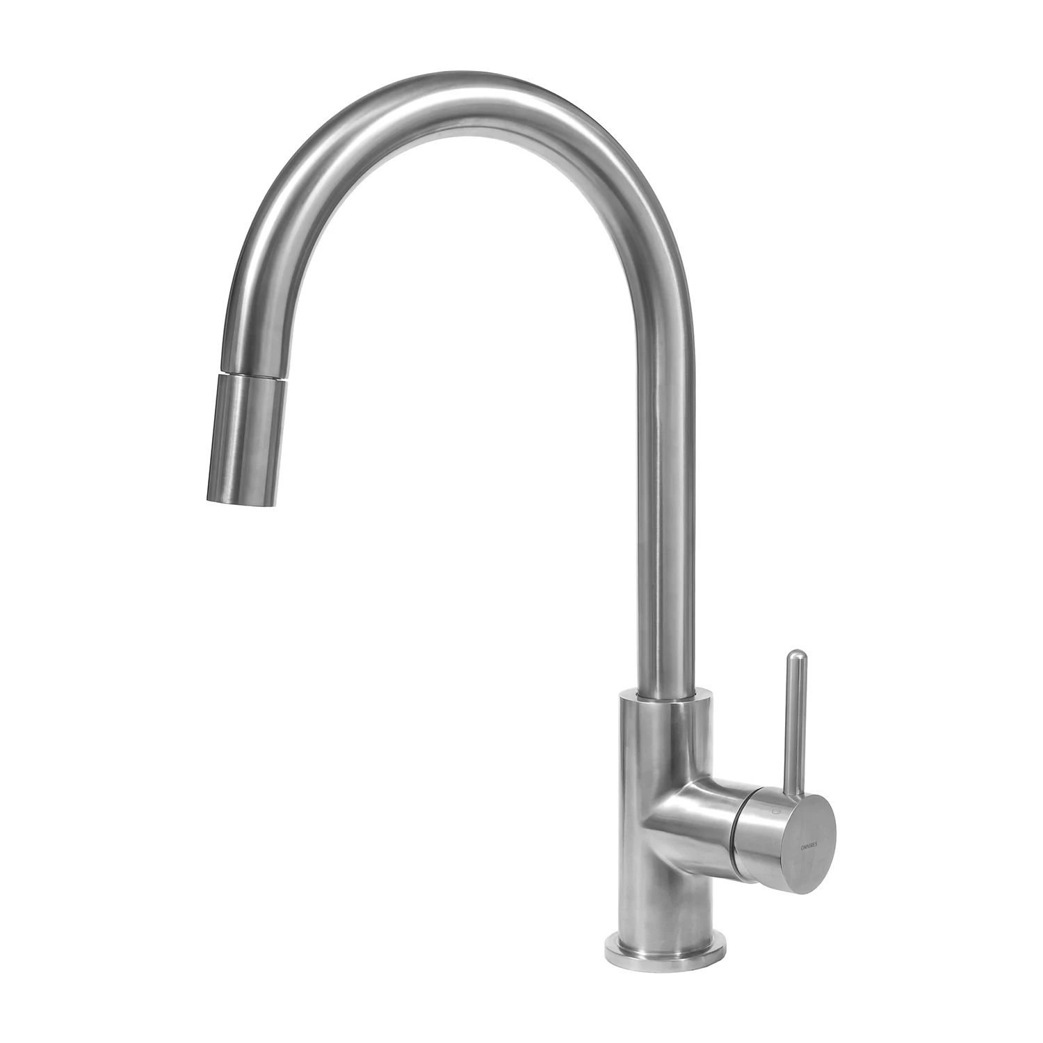 смеситель для мойки omnires y y1255in матовая сталь