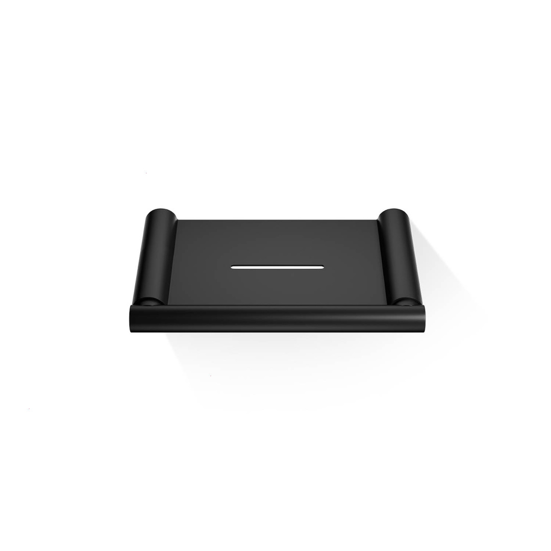 мыльница настенная decor walther mikado wss 0521660 черный матовый