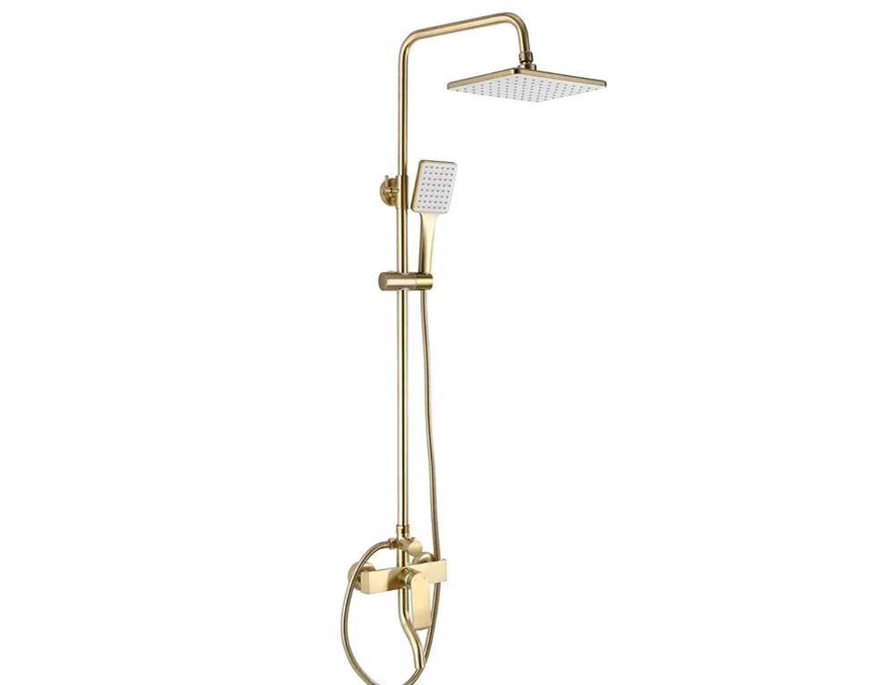 душевая стойка rea hass gold rea-b9972 золото