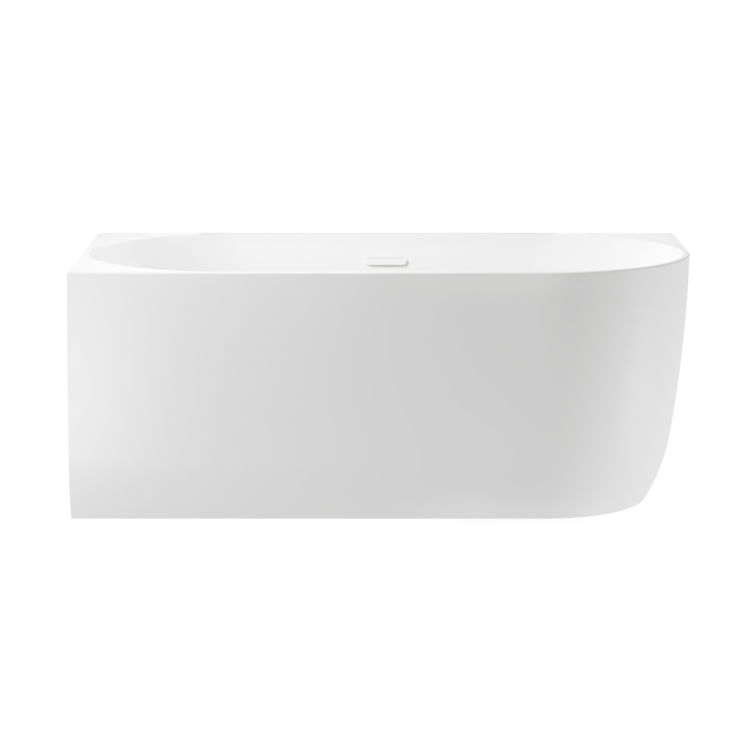 ванна акриловая wellsee belle spa 150x75 белый глянец (слив-перелив белый глянец) левая