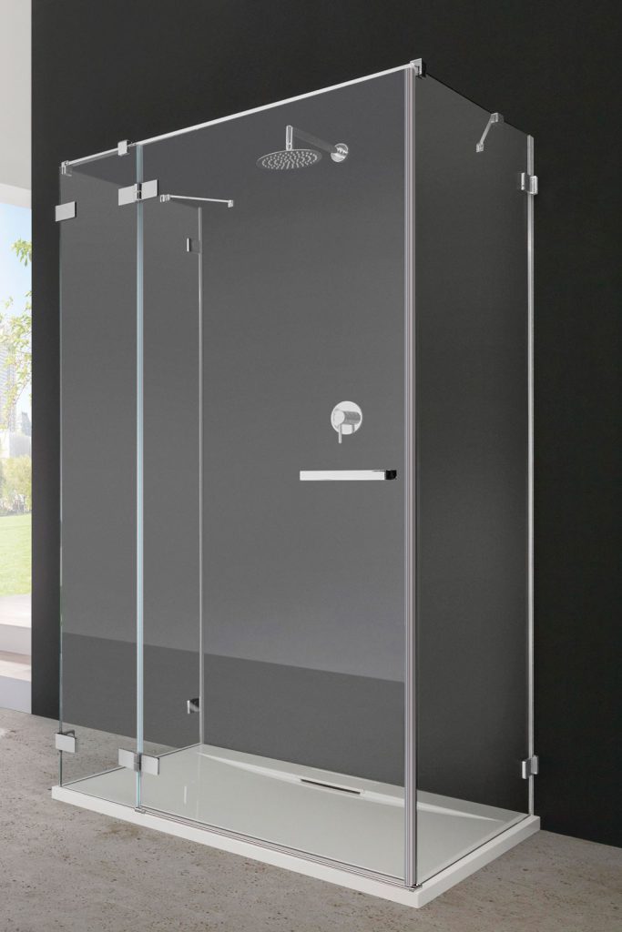 душевой уголок radaway euphoria kdj+s 90x70 стекло прозрачное