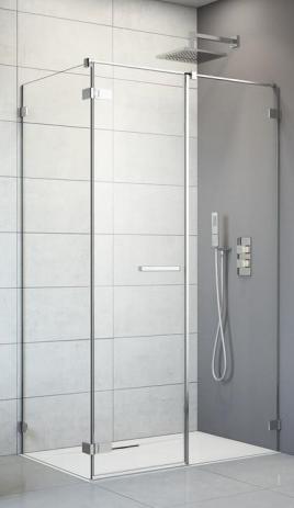 душевой уголок radaway arta kds ii 130x75  прозрачное/хром