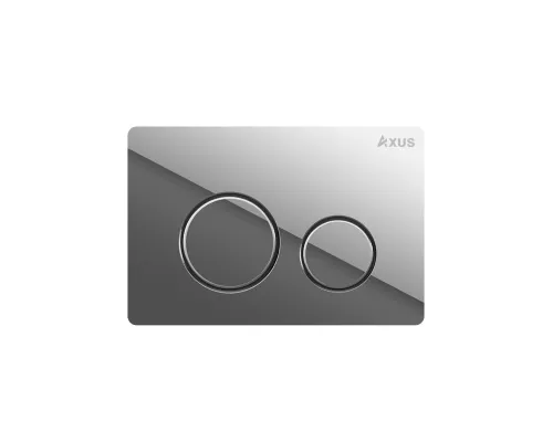 клавиша смыва axus 097ic slim хром