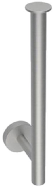 держатель для туалетной бумаги remer inox ssxi62 вороненая сталь