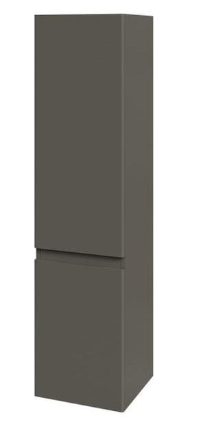 шкаф-пенал подвесной caprigo forte l 36150l-sf025 айрон левый