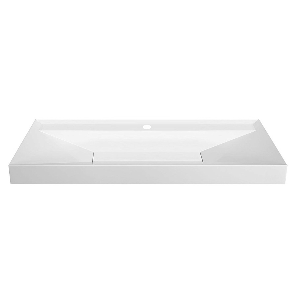 умывальник белюкс триумф 1200 белый матовый (18), solid surface