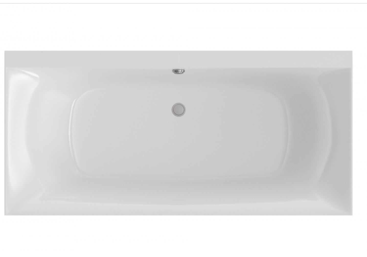 ванна из искусственного камня astra-form геркулес 190x90 белый матовый, solid surface