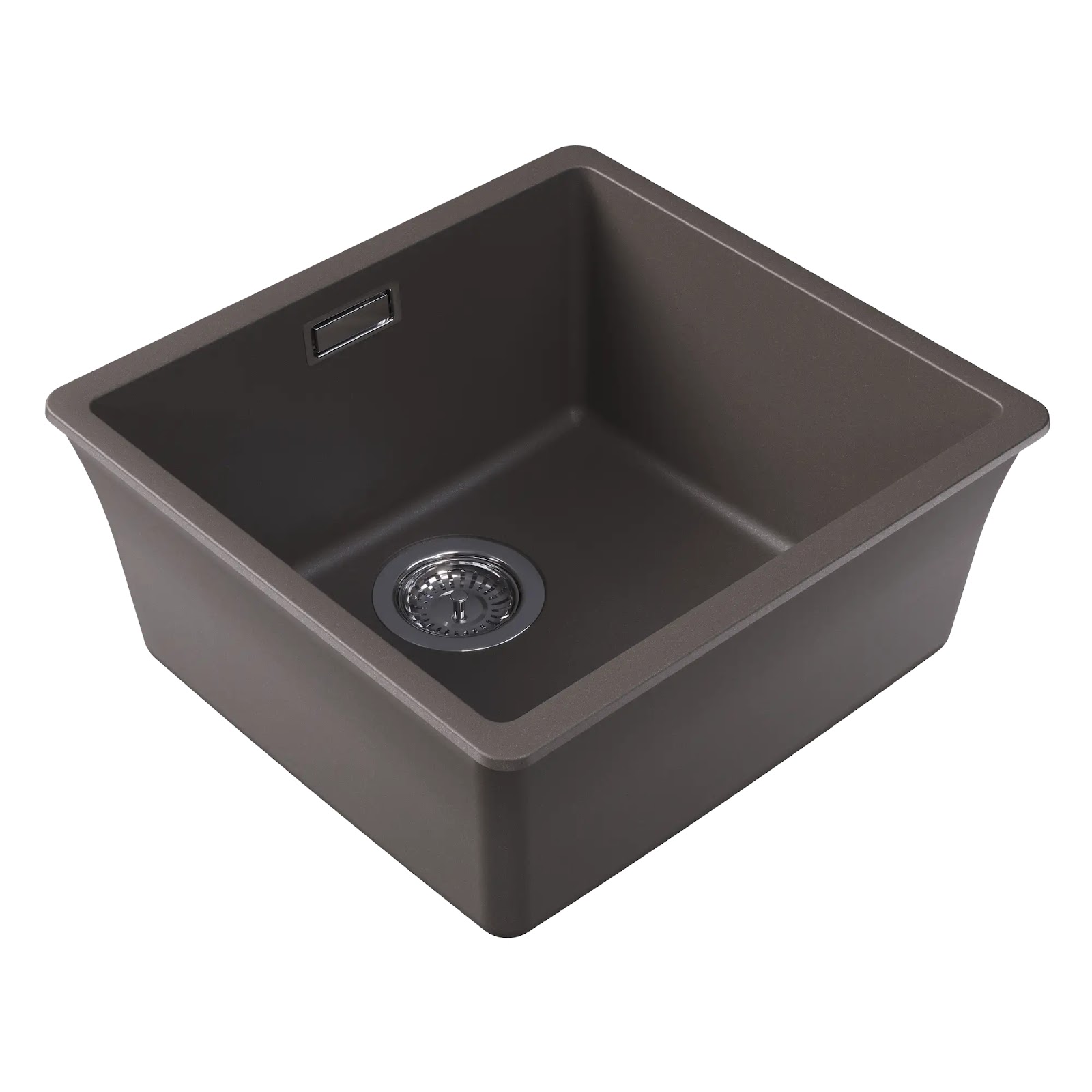 мойка кухонная roxen gap 360270-44ng 44x42 nardo gray