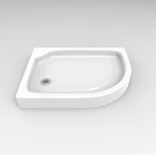душевой поддон veconi tezeo acrylic tz-13l 120x80 белый (левый)