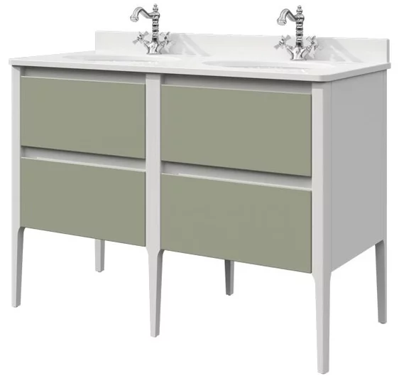 тумба напольная caprigo orlando orl131-b231/b059чэ зеленый матовый