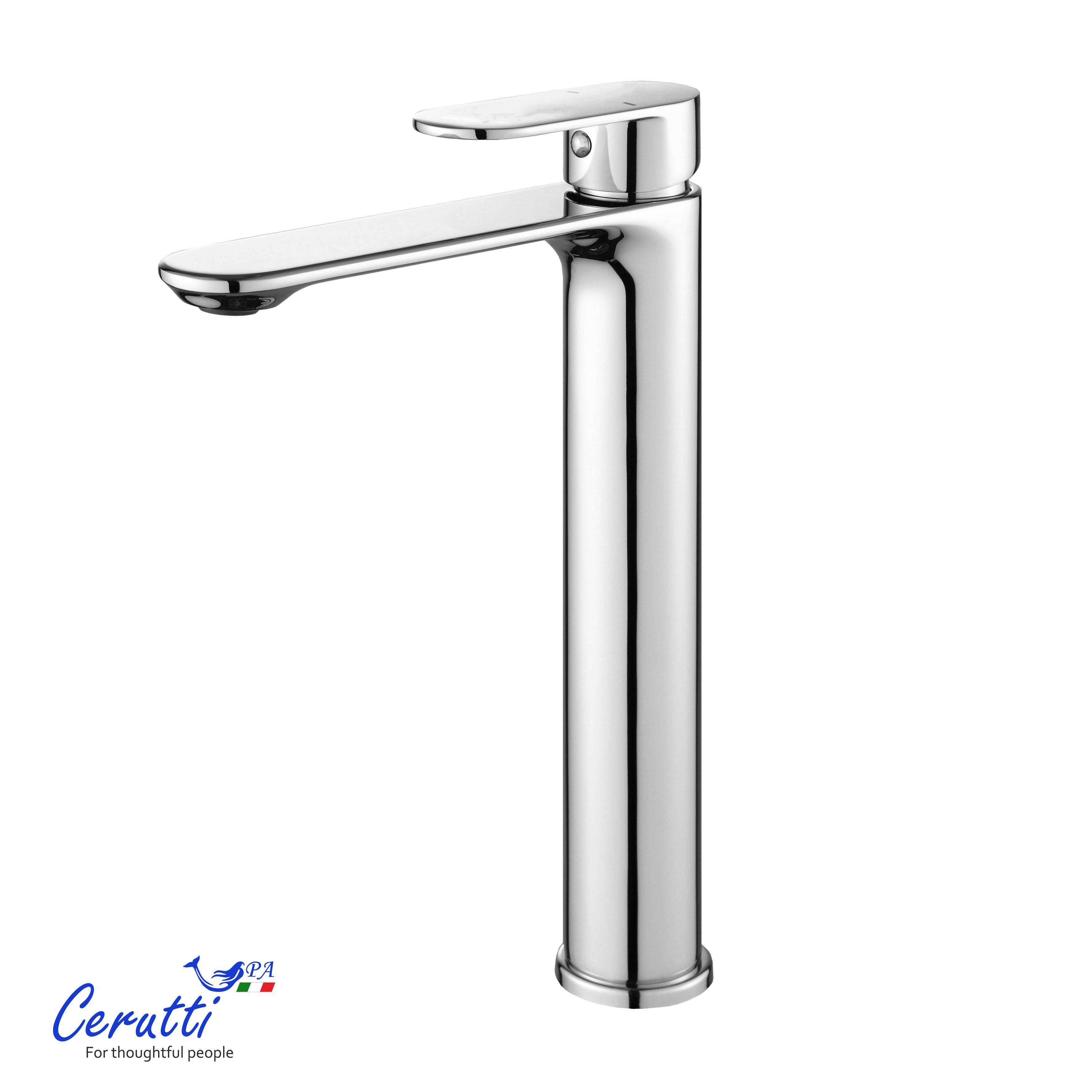 смеситель для умывальника ceruttispa orazio xl ct12071 хром