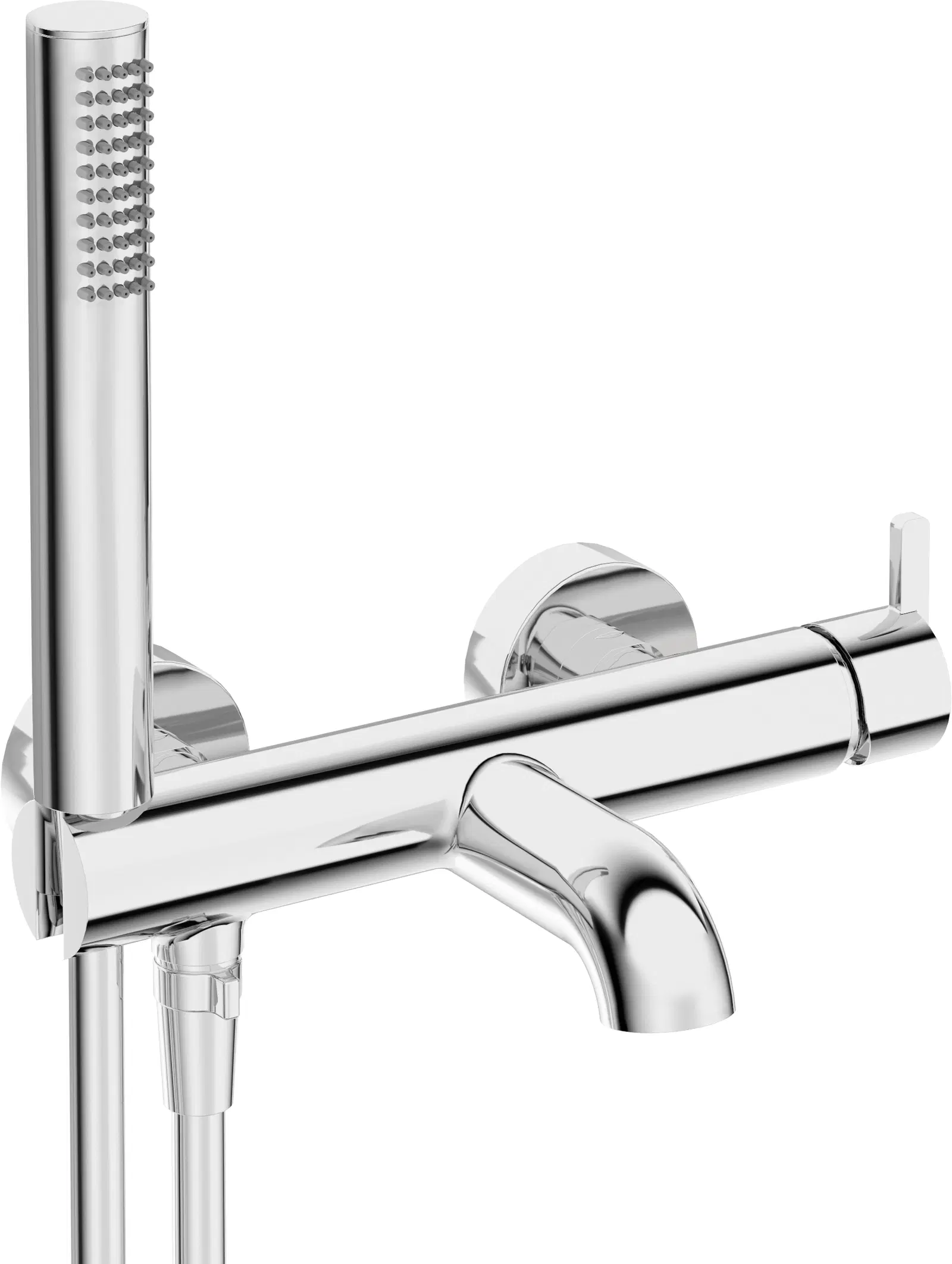 смеситель для ванны deante silia bqs_011m хром