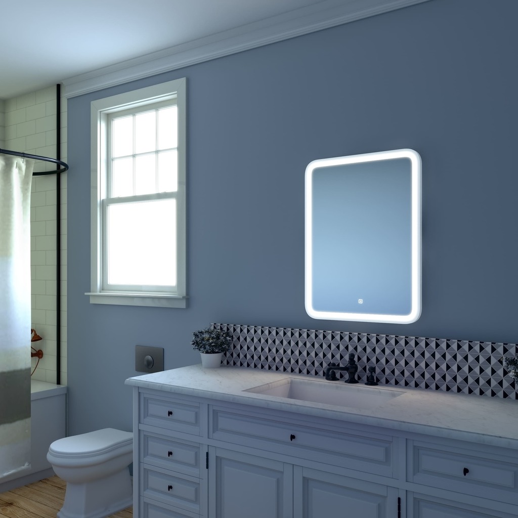 зеркало континент сидней 60x80 белое