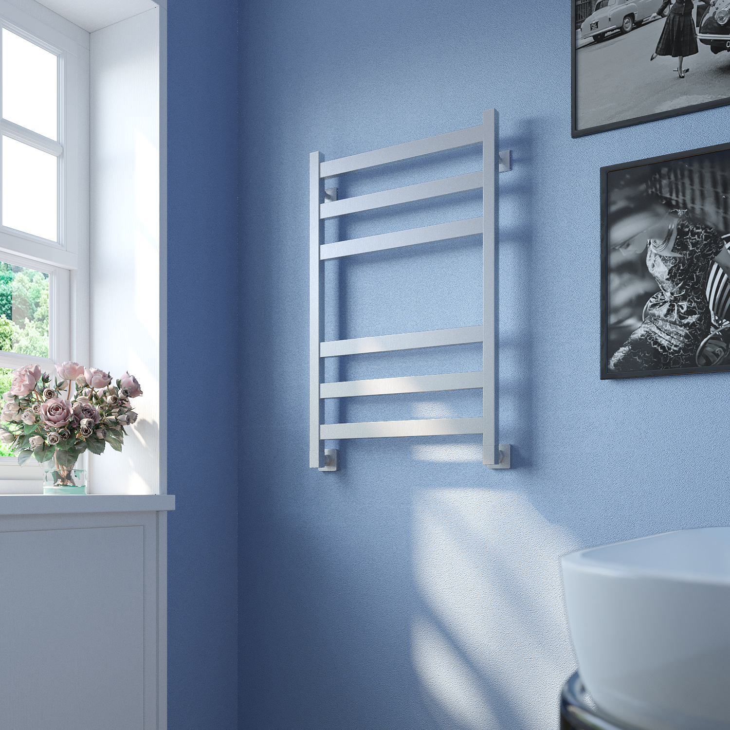 полотенцесушитель водяной stinox verona 50x80 сатин