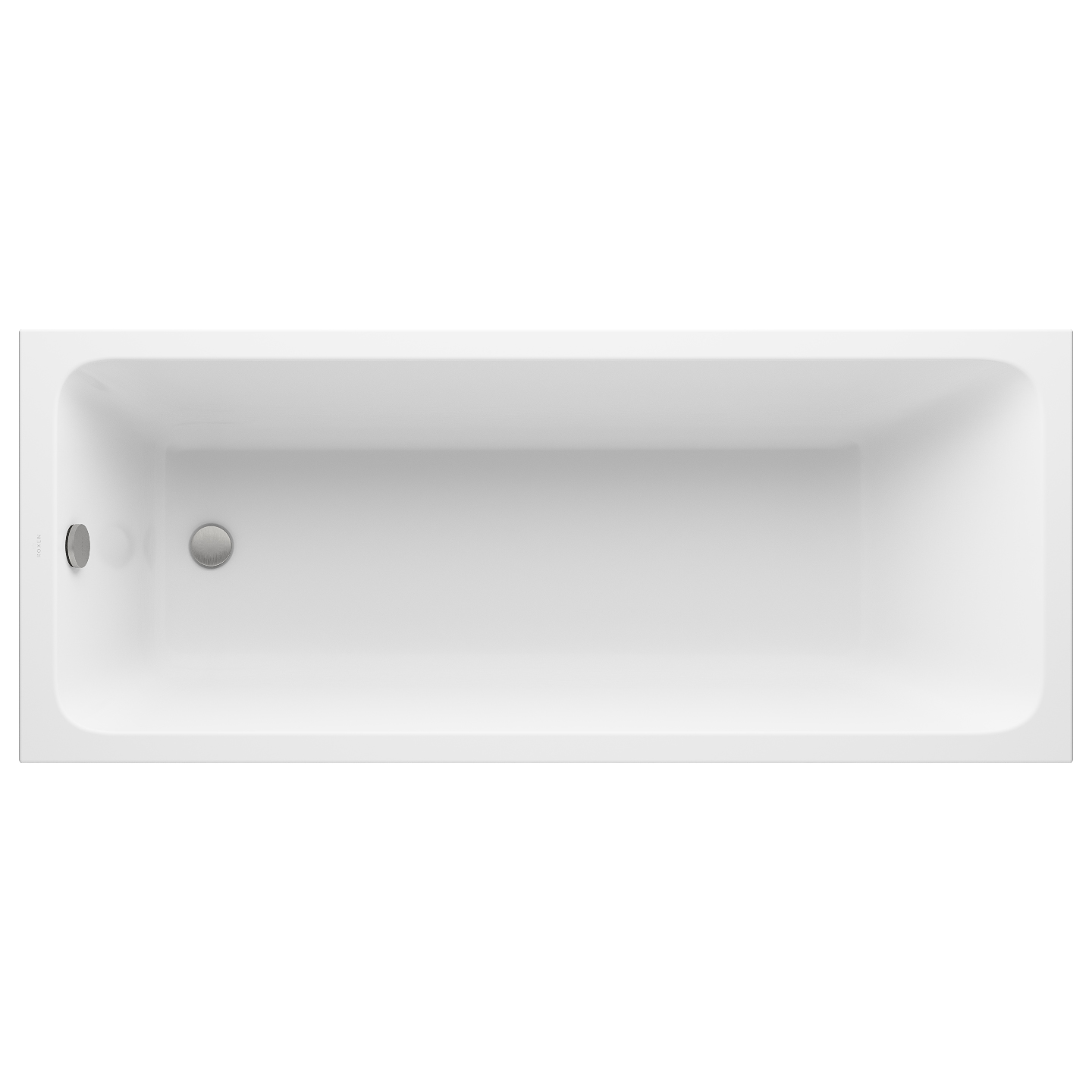 акриловая ванна roxen modern 240140-1870 180x70 белый глянец