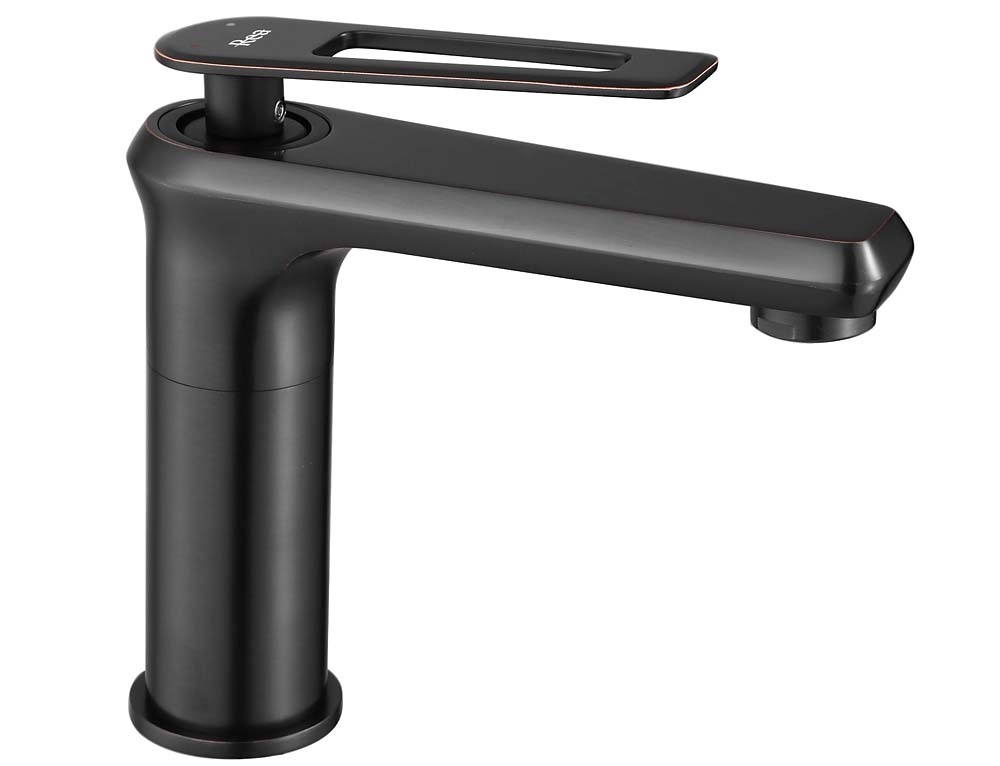 смеситель для умывальника rea blade old black rea-b9973 черный матовый