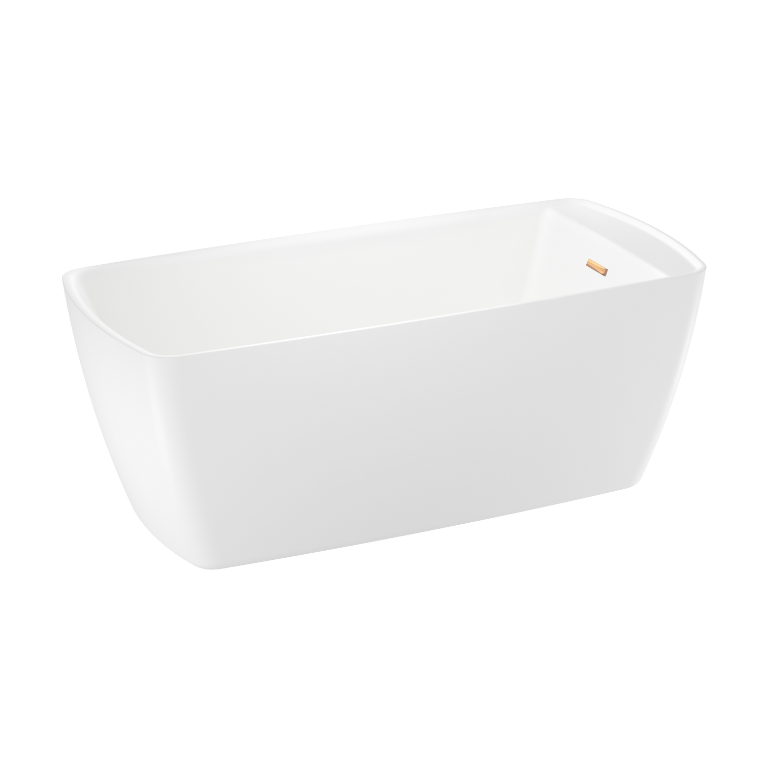 ванна акриловая wellsee ideal 170x78 белый глянец (слив-перелив золото)