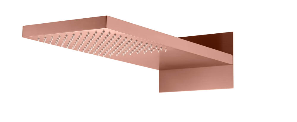 верхний душ boheme fusion 419-cb copper brushed