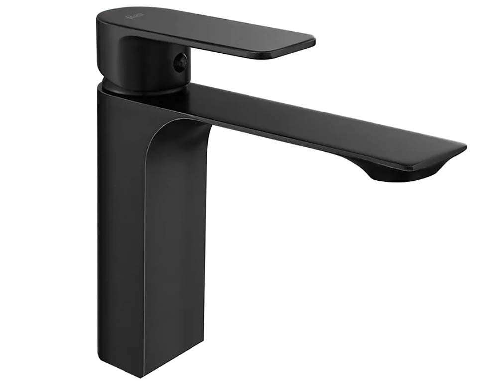 смеситель для умывальника rea urban black rea-b9907 черный