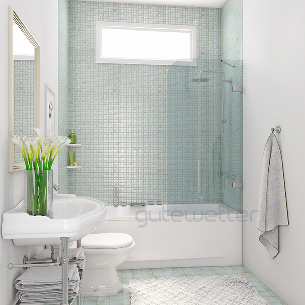 шторка на ванну gutewetter trend pearl gv-861a 70x160 (золото металлик)