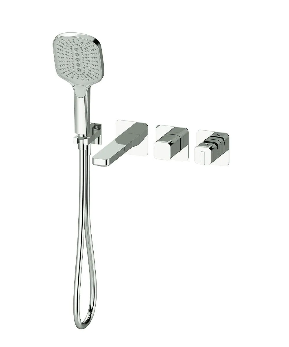смеситель для ванны и душа ganzer gz12134 хром