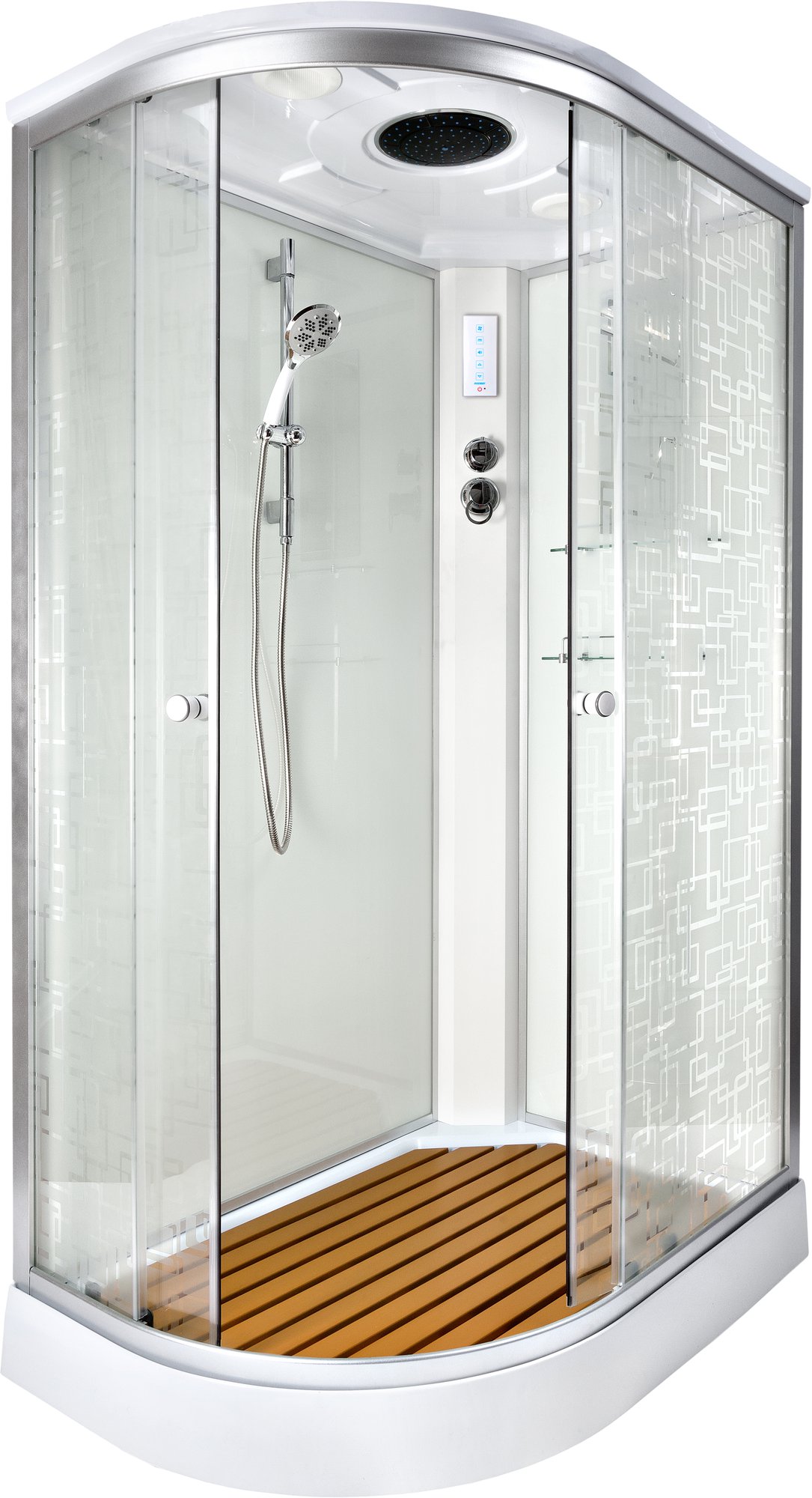 Душевой уголок Gutewetter Slide Square GK-863B 110x95 (хром) фото 19 душевой уголок gutewetter slide square gk-863b 110x95 (хром) фото 19