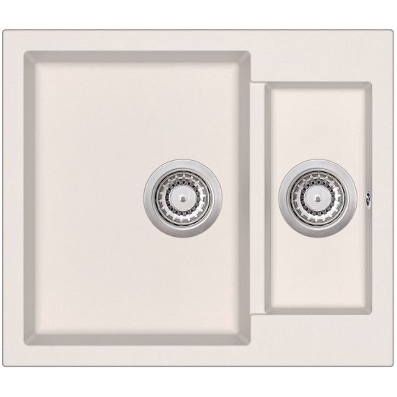 кухонная мойка aquasanita tesa sqt 150 111 aw 58x50 silica