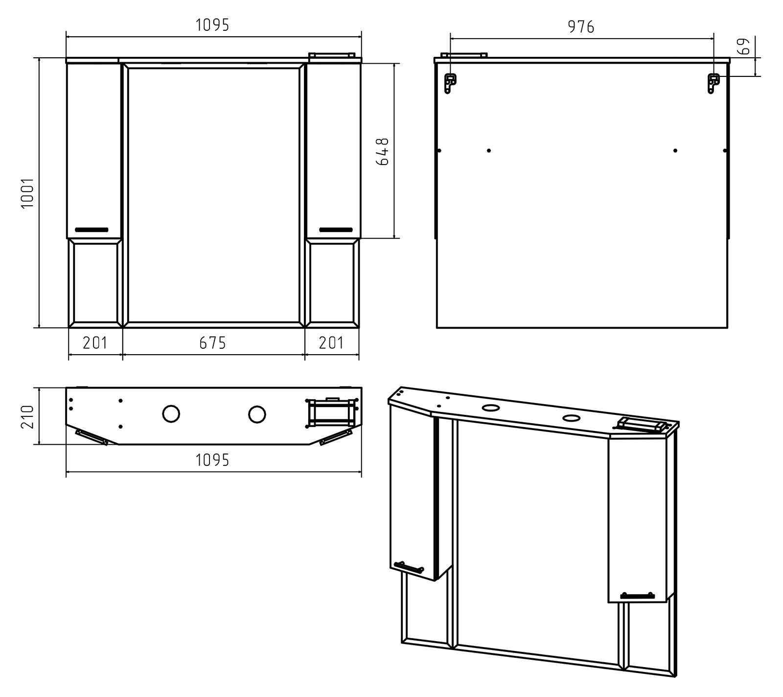 Душевой уголок Radaway Walk-in Modo X II Black Frame 95 фото 3 душевой уголок radaway walk-in modo x ii black frame 95 фото 3