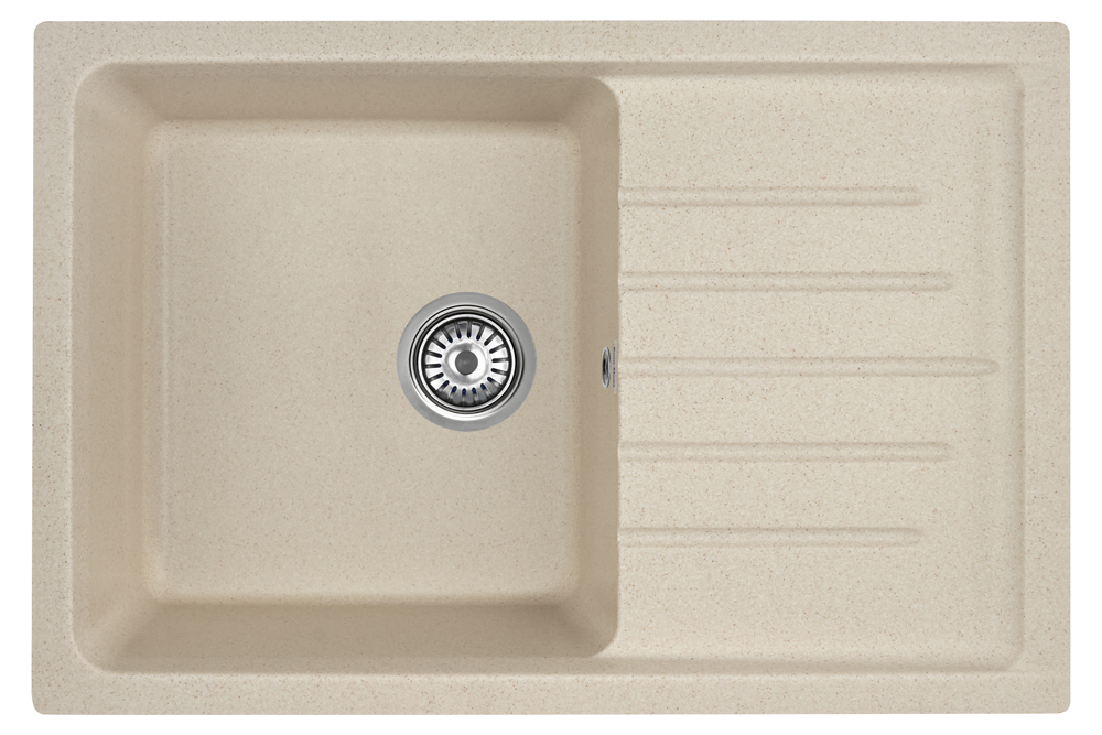 кухонная мойка gran-stone gs 76 328 бежевый