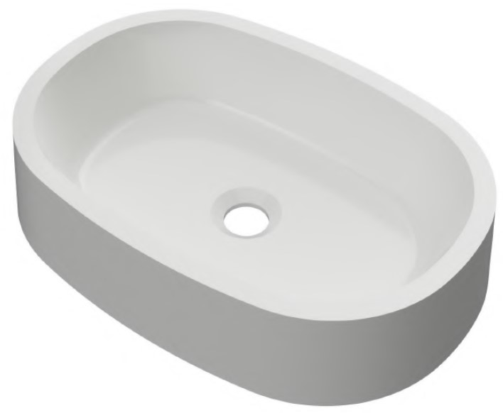 умывальник накладной aquastone aqs 14 a 50x35 белый матовый