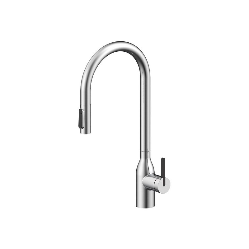 смеситель для кухни paulmark universal un213880-bs с подключением фильтра, сталь