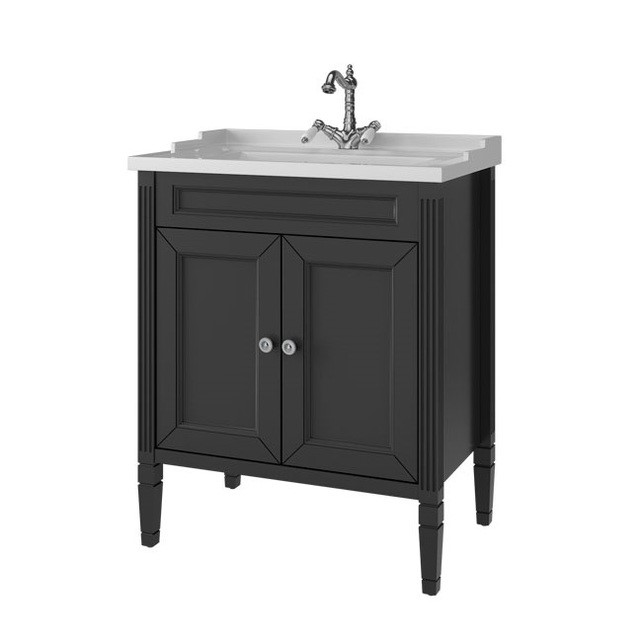 тумба напольная caprigo albion concept 70 34011-sf019 графит