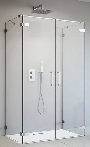 душевой уголок radaway arta dwd+ 2s 100x70 прозрачное/хром